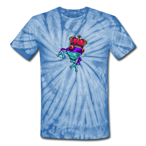 Open image in slideshow, Tie Dye T-Shirt - spider baby blue
