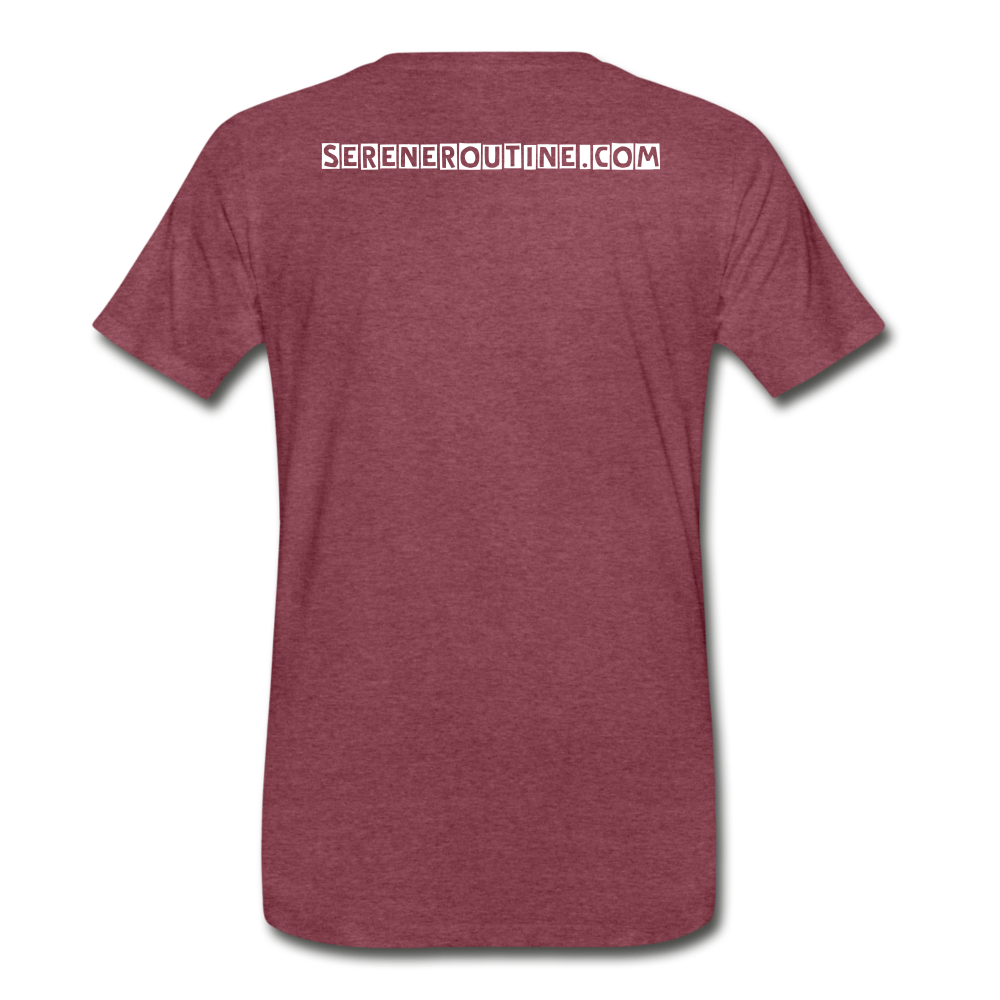 Mens Premium T-Shirt - heather burgundy
