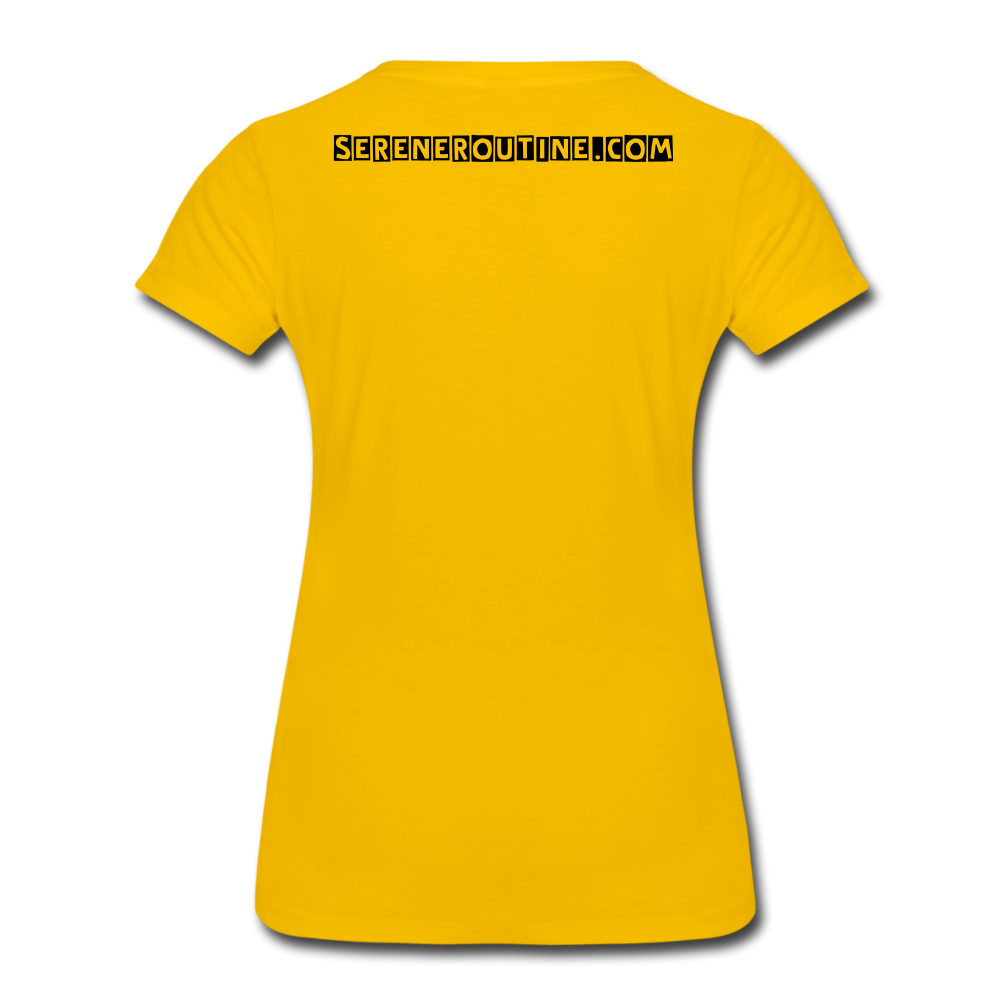 Womens Premium T-Shirt - sun yellow